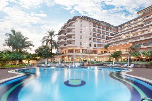 Bazén v ubytování Steigenberger Nile Palace Luxor - Convention Center nebo v jeho okolí