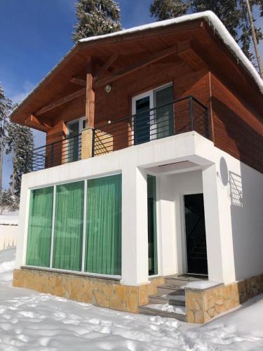 a house in the snow at Bakuriani - Kokhta Gora in Bakuriani