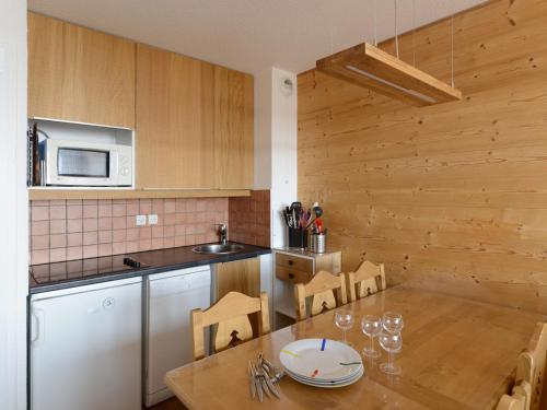 Appartement confortable skis aux pieds, balcon, animaux admis, Belle Plagne - FR-1-181-1182