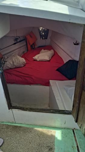 Postel nebo postele na pokoji v ubytování Pernoite a bordo
