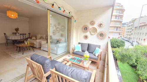 Happy Stay Cannes - 2 Terraces - 1min to the beach