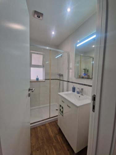 Et badeværelse på Casa Coral