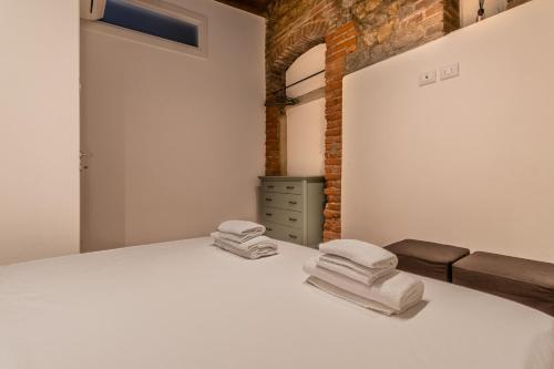 Ένα ή περισσότερα κρεβάτια σε δωμάτιο στο Veronetta The Cellar