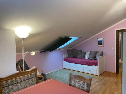 Ein Bett oder Betten in einem Zimmer der Unterkunft Pension 's Waldeck
