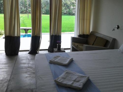 Postel nebo postele na pokoji v ubytování Leisure Land