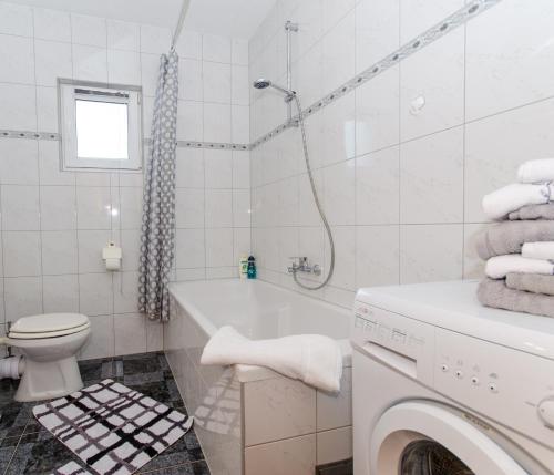 Koupelna v ubytování Apartment Iva