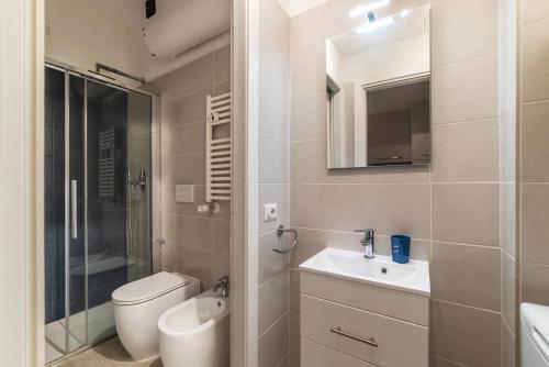 Un baño de Terme di Traiano Apartment - 10 min dal Colosseo
