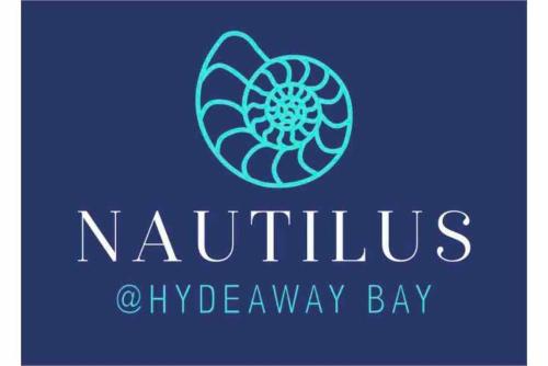 a sign that reads nautilus hylepsy bay at Nautilus @Hydeaway Bay/ Hideaway Bay in Hideaway Bay