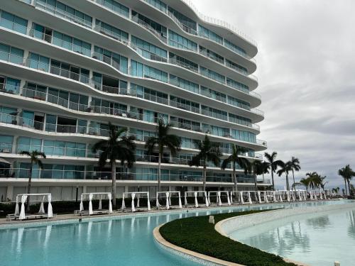 Πισίνα στο ή κοντά στο Maritima Playa Deluxe Ocean View Vallarta