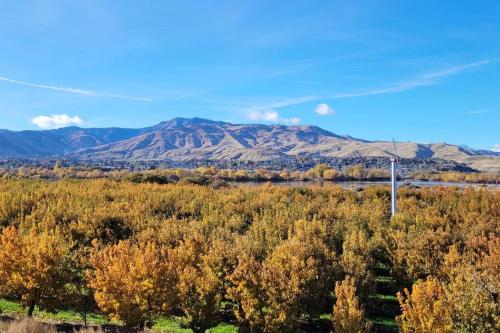an open field with trees and mountains in the background at Immaculate Home w/ Mtn and River Views! in East Wenatchee