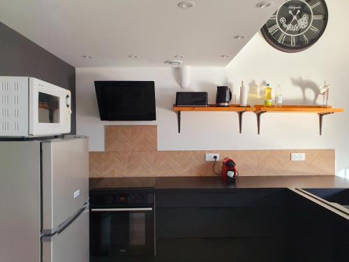 Η κουζίνα ή μικρή κουζίνα στο Loft 5 Montélimar