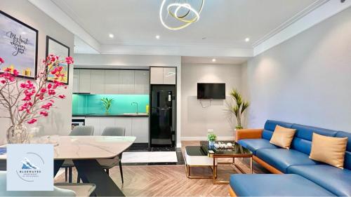 Posezení v ubytování Bluewaves Apartment Quy Nhon - Altara Seaview