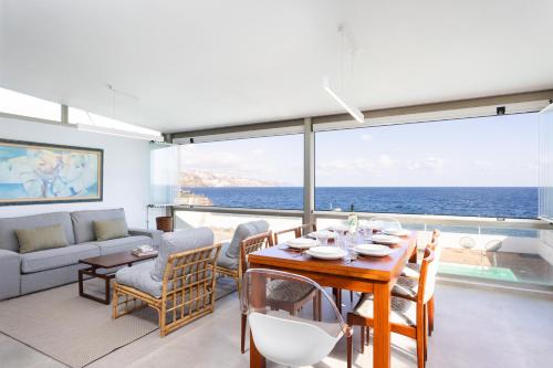 Naturlandskabet i nærheden af feriehuset