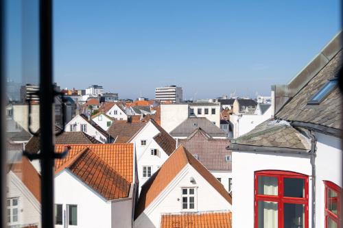 Vista generica su Stavanger o vista sulla città dall'interno dell'hotel