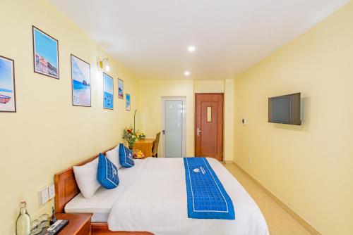 mountainperl hotel 2 tesisinde bir odada yatak veya yataklar