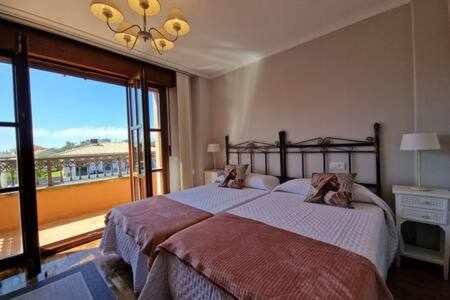 Postel nebo postele na pokoji v ubytování Chalet La Portilla, Selnatur