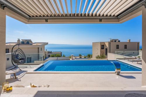 Luxury 5-bedroom villa Princess Korina with heated pool, pool table, sauna, a hot-tub