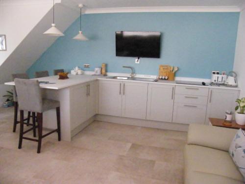 Una cocina o cocineta en Kirkside