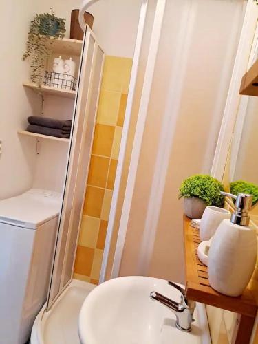 Ванная комната в SweetHome Brno - celý byt