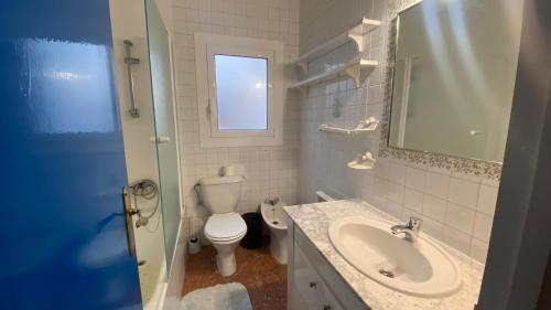 Ένα μπάνιο στο Apartament Vila Vermella, PRADES