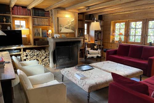 Large ski nest with garden