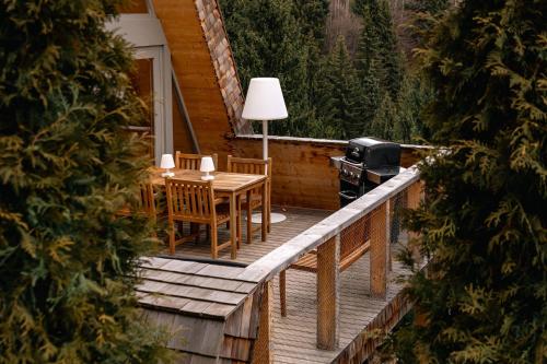Balcon ou terrasse dans l'établissement Strajerii Verzi