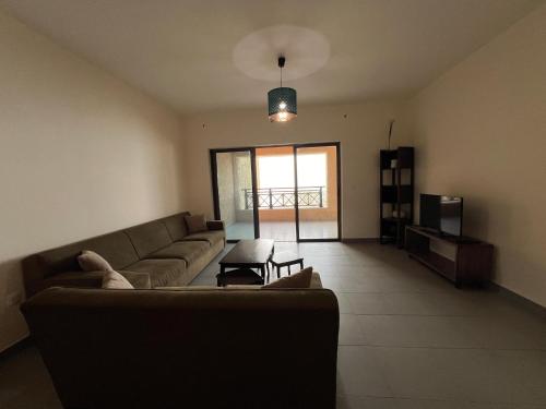 Posezení v ubytování E03 Samarah Resort Apartments