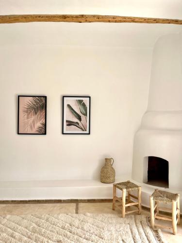 Μια τηλεόραση ή/και κέντρο ψυχαγωγίας στο Maison Flamingo