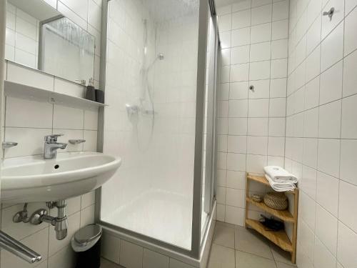 Koupelna v ubytování Studio im Zentrum von Lochau, #4