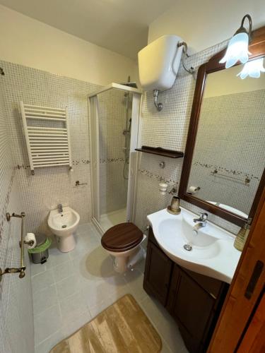 Et badeværelse på Alto Sangro House