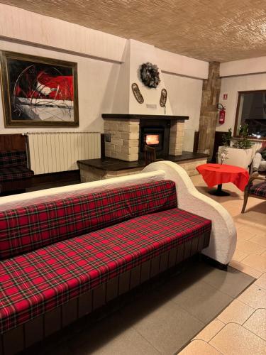 Et opholdsområde på Alto Sangro House