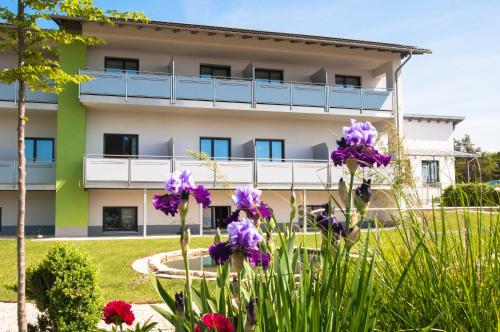 Κήπος έξω από το Gästehaus am Reisberg