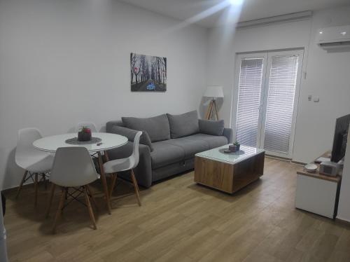 Χώρος καθιστικού στο Cera luxe apartment