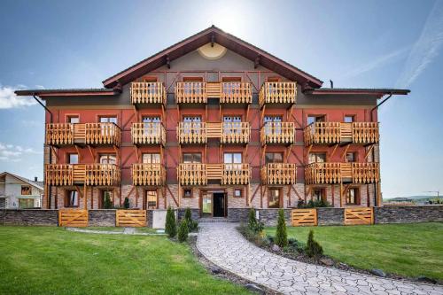 Budova, kde se apartmán nachází