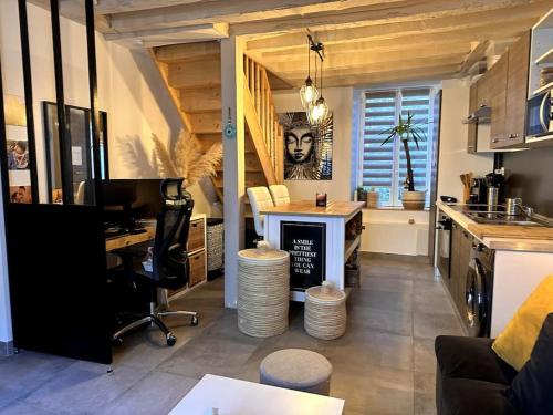 Cuina o zona de cuina de Appartement duplex cosy
