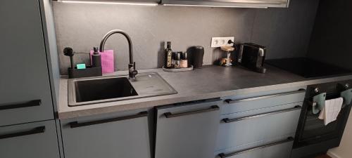 Η κουζίνα ή μικρή κουζίνα στο Apartmán Nely