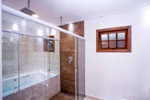 Un baño de Pousada das Videiras