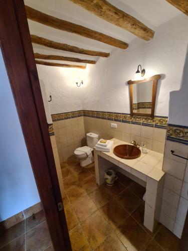 Phòng tắm tại La Posada Amena
