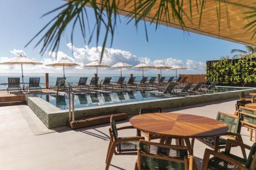 Балкон или терраса в Ritz Barra de São Miguel