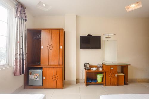 Kuchyň nebo kuchyňský kout v ubytování Song Anh 3 Hotel