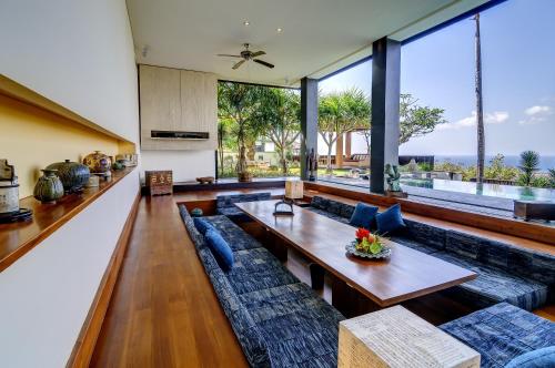 Χώρος καθιστικού στο Private Villas of Bali