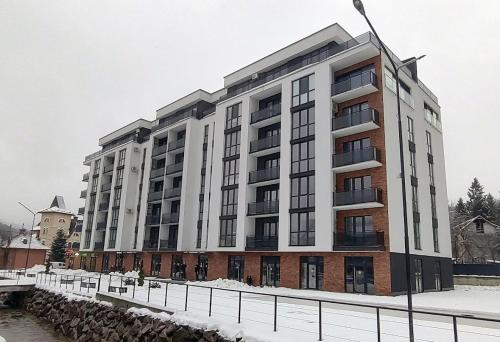 Village apartments Polyana зимой