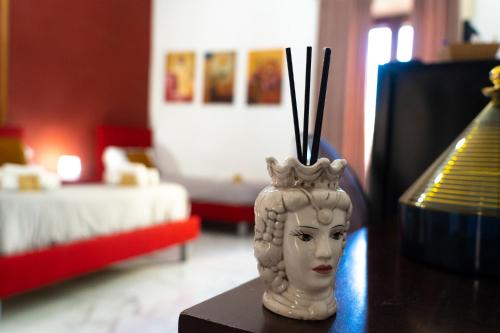 Posteľ alebo postele v izbe v ubytovaní B&B Opera