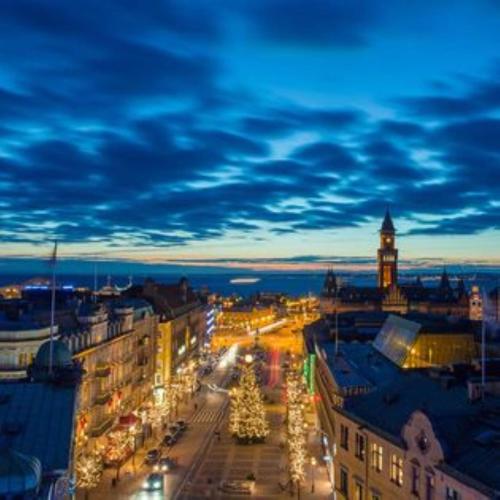 Linna Helsingborg üldine vaade või majutusasutusest Hotell Stadsparken pildistatud vaade