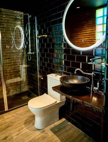 Bagno di Hotel Lincoln Lounge