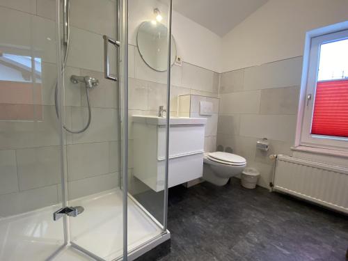 Bilik mandi di Villa Daheim