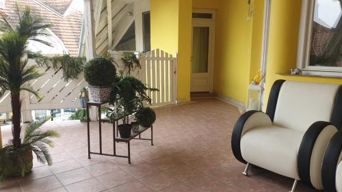 Posezení v ubytování Vár-i Apartman