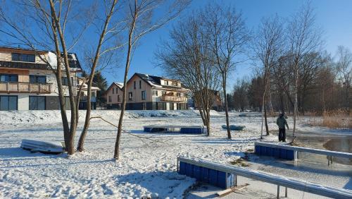 Lipno Apartments BERGMAX, Ski Areál Lipno 16min dojezd - Resort Malé Lipno s terasou a zahrádkou, parking free