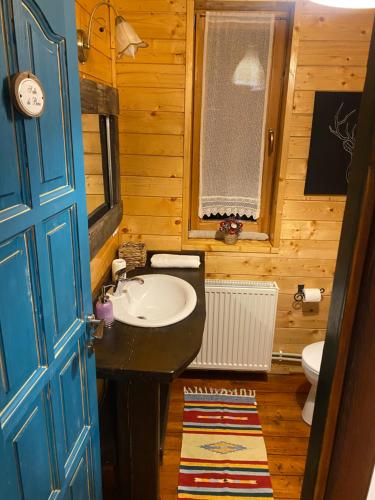 Bathroom sa Cabana Forest House