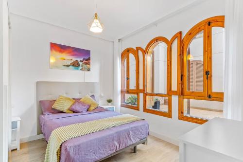 Posteľ alebo postele v izbe v ubytovaní Apartamento Estefany a 100 m de Playa